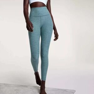 CALIA Women's LustraLux 7/8 Legging Puya Green Heather Size XS NWT‎